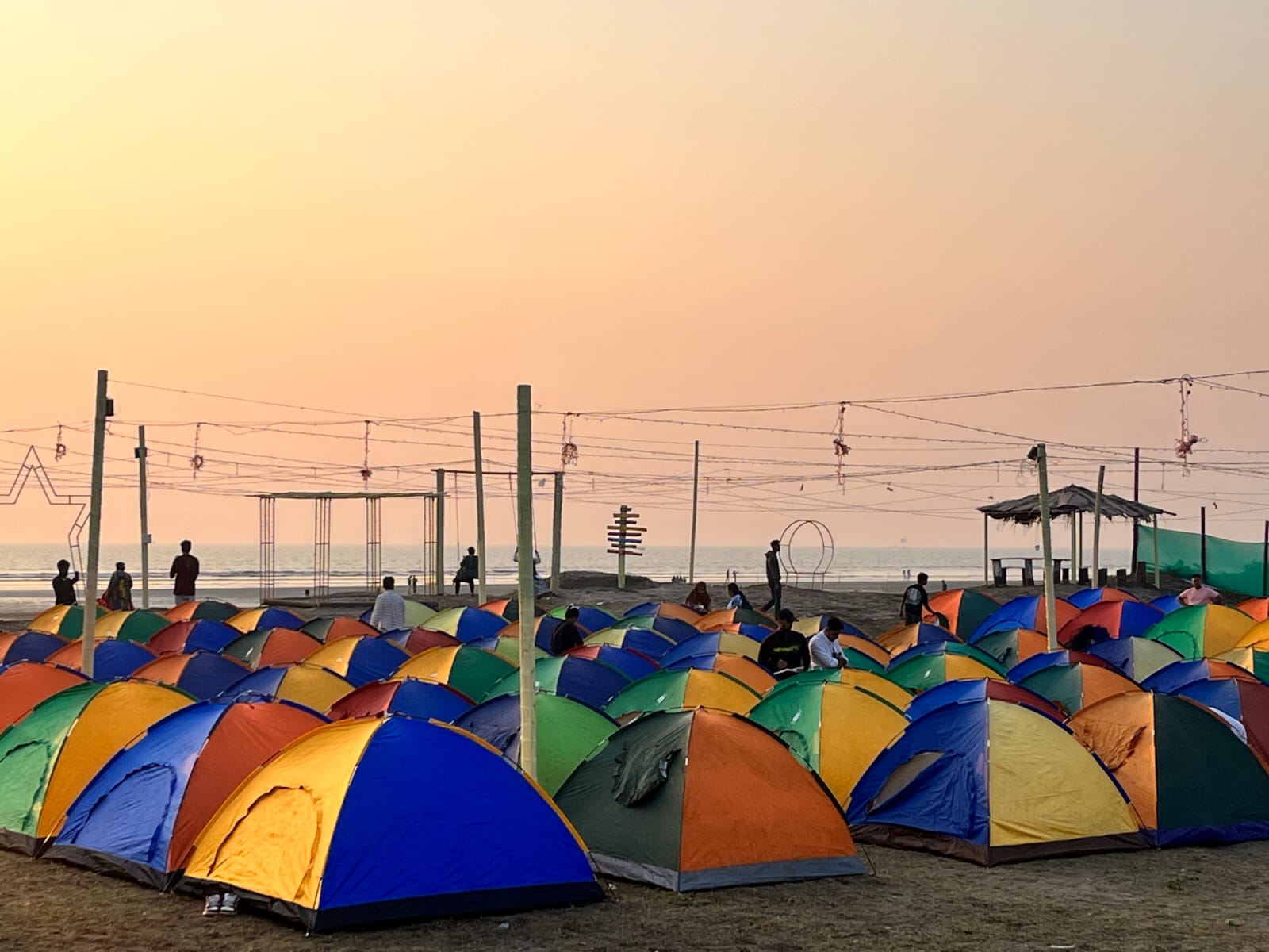 Nagaon Beach Camping